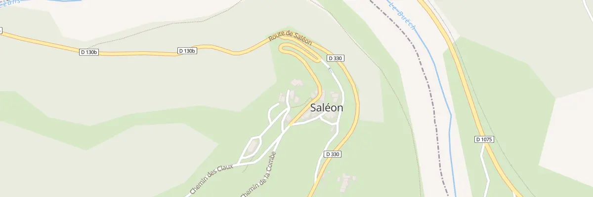 Plan du 5011 Le Village à Saléon
