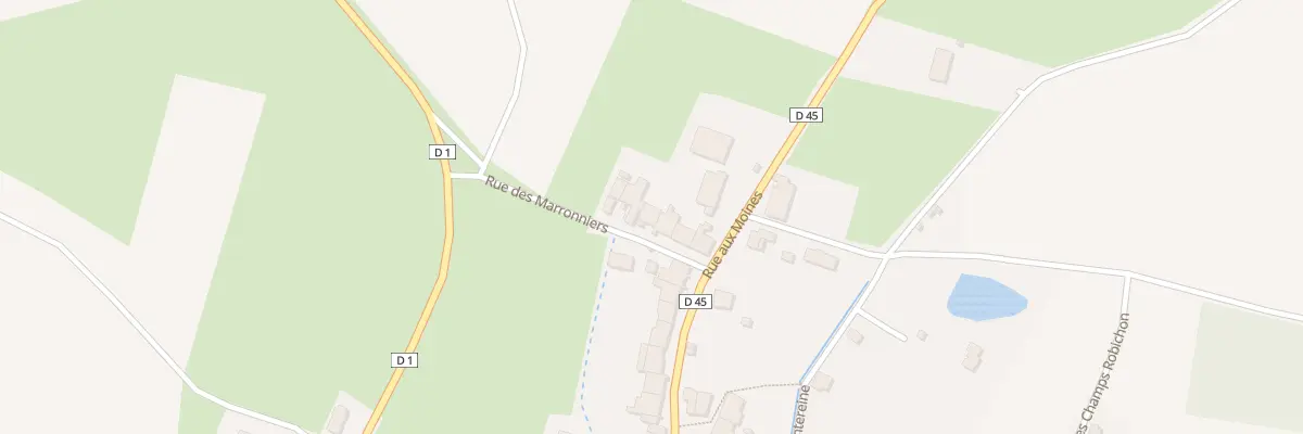 Plan du 8 Rue des Marronniers à Preigney