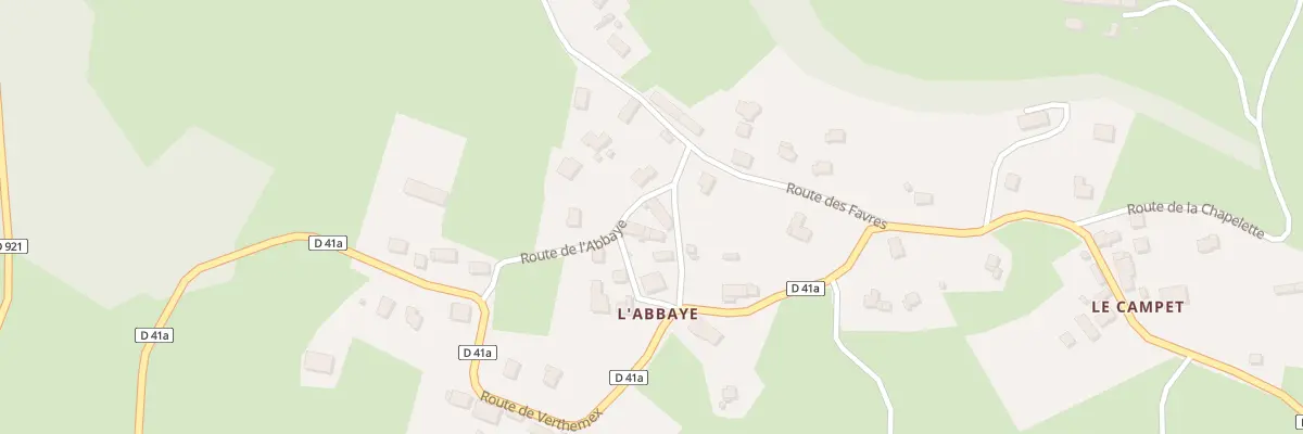 Plan du 5013 L’Abbaye à Verthemex