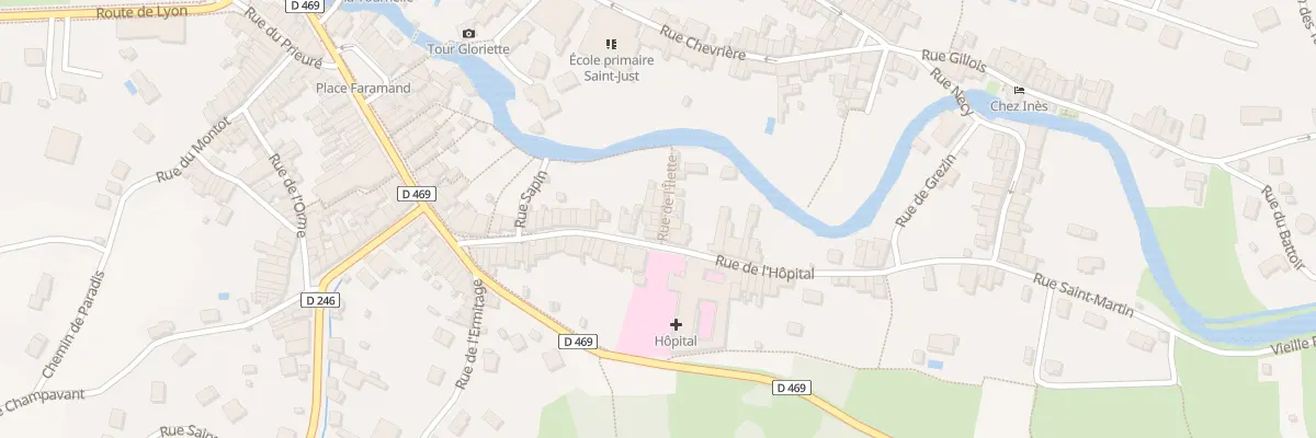 Plan du 6 Rue de l’Ilette à Arbois