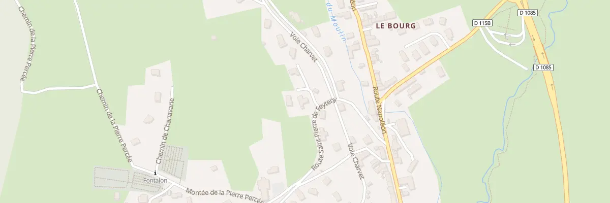 Plan du 5623 Rte St Pierre de Feyteny à Pierre-Châtel