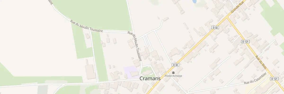 Plan du 4 Rue du Moulin-Toussaint à Cramans