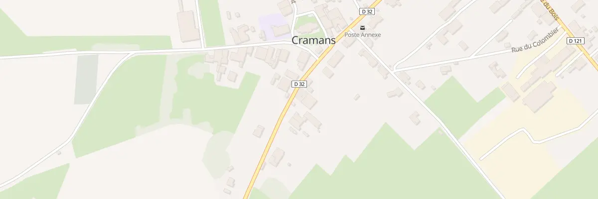 Plan du 77 Grande Rue à Cramans