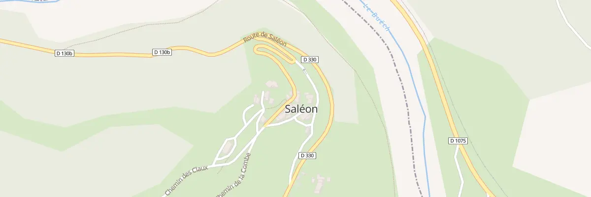 Plan du 5 Rue des Mûriers à Saléon