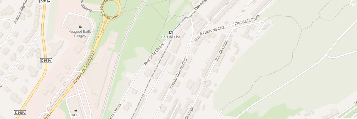 Plan du 91 Rue du Bois de Châ à Herserange