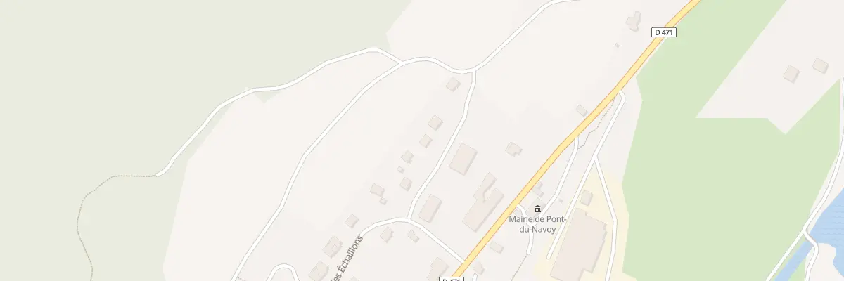 Plan du 13 Rue des Echaillons à Pont-du-Navoy