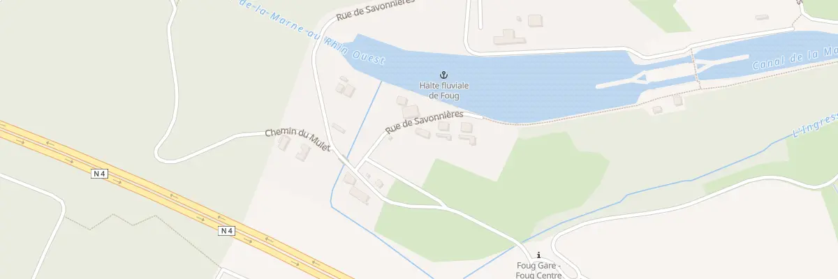 Plan du 84 Rue de Savonnières à Foug