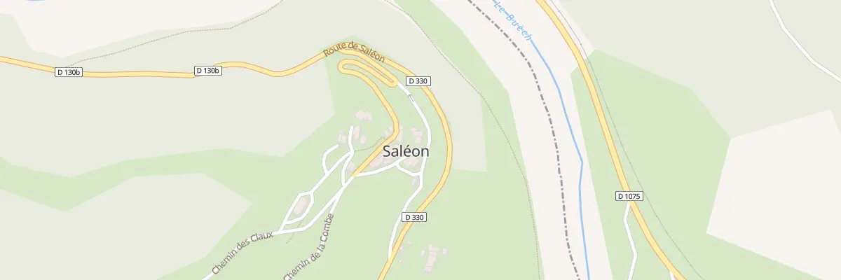 Plan du 5015 Le Village à Saléon