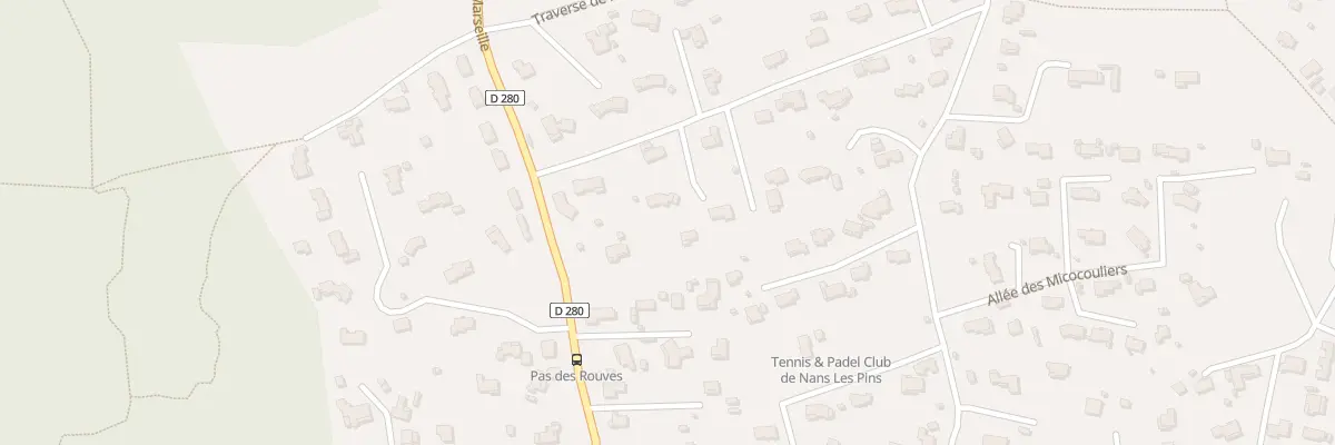 Plan du 368 Rte de Marseille à Nans-les-Pins