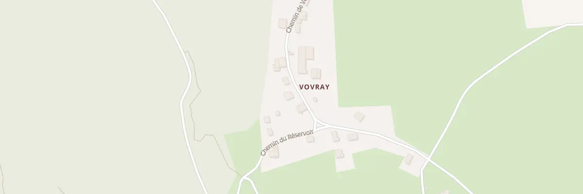 Plan du 3 Che de Vovray à Chanay