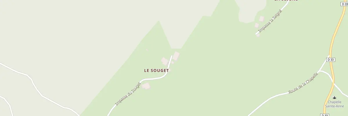 Plan du 650 Imp le Souget à Belleydoux
