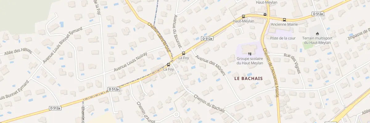 Plan du 57 Av de la Chartreuse à Meylan