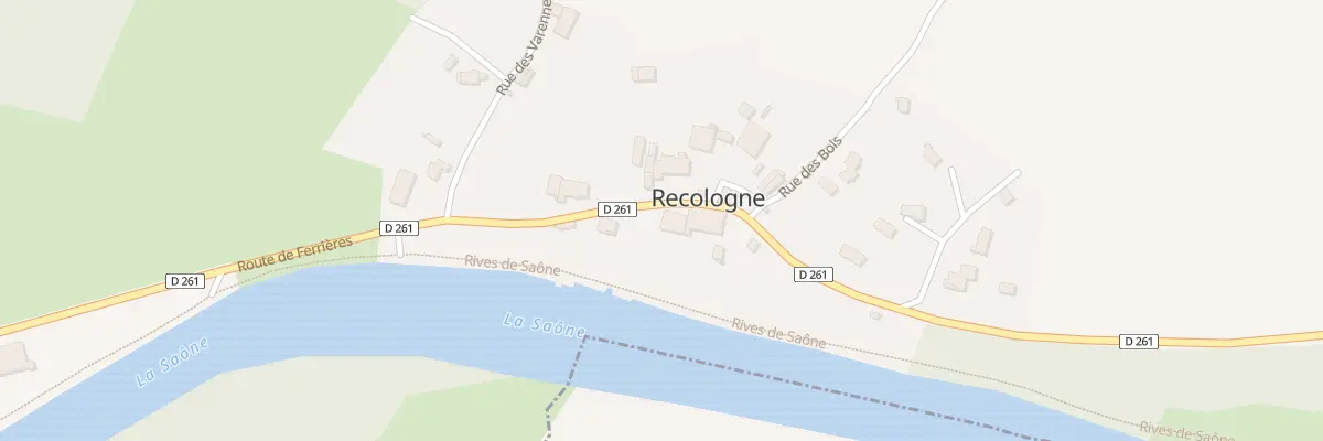 Plan du 5007 Derriere Le Village à Recologne