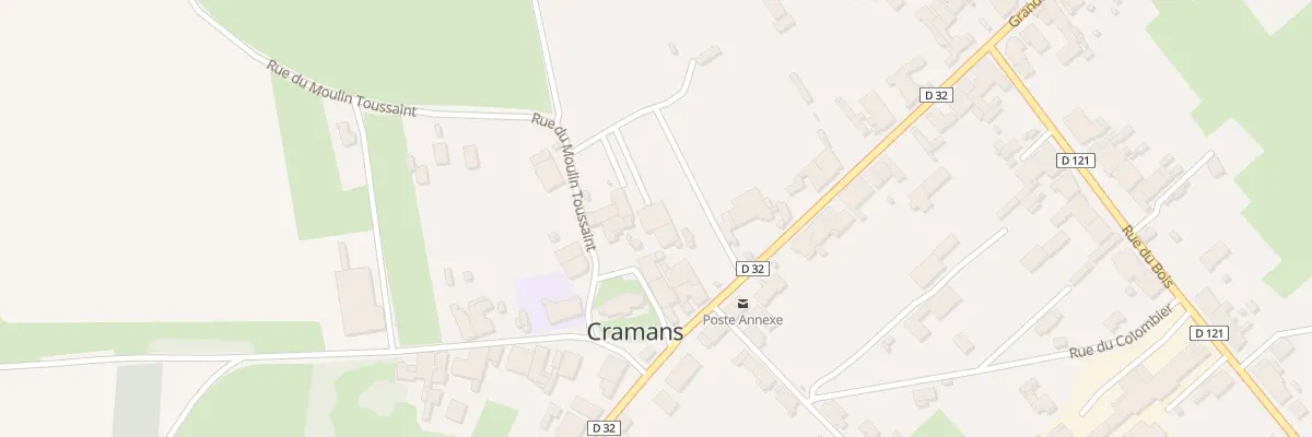 Plan du 4B Rue du Moulin-Toussaint à Cramans