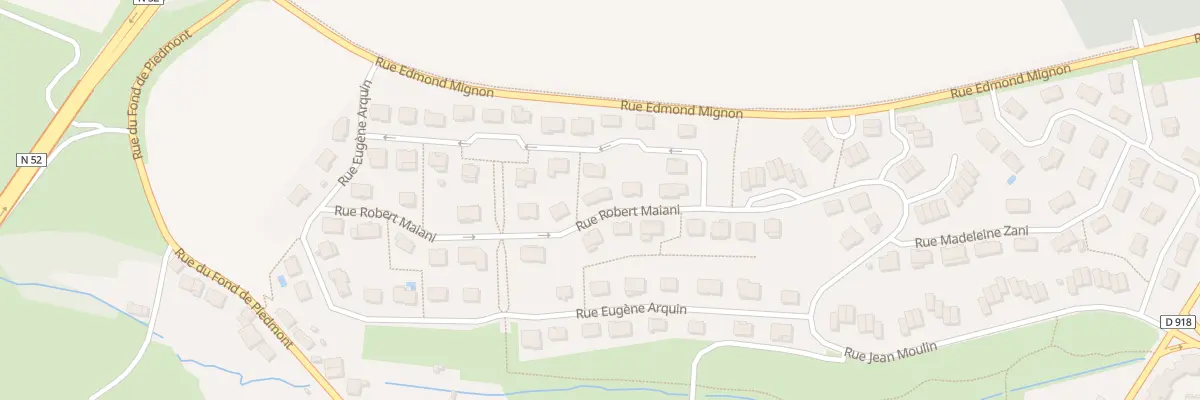 Plan du 14 Rue Robert Maiani à Mont-Saint-Martin