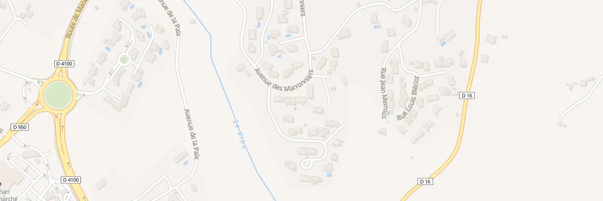 Plan du 54 Av des Marronniers à Forcalquier