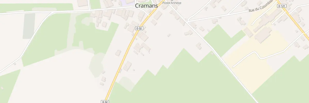 Plan du 77B Grande Rue à Cramans