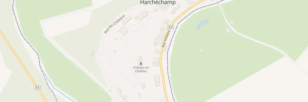 Plan du 44 Rue Voltaire à Harchéchamp