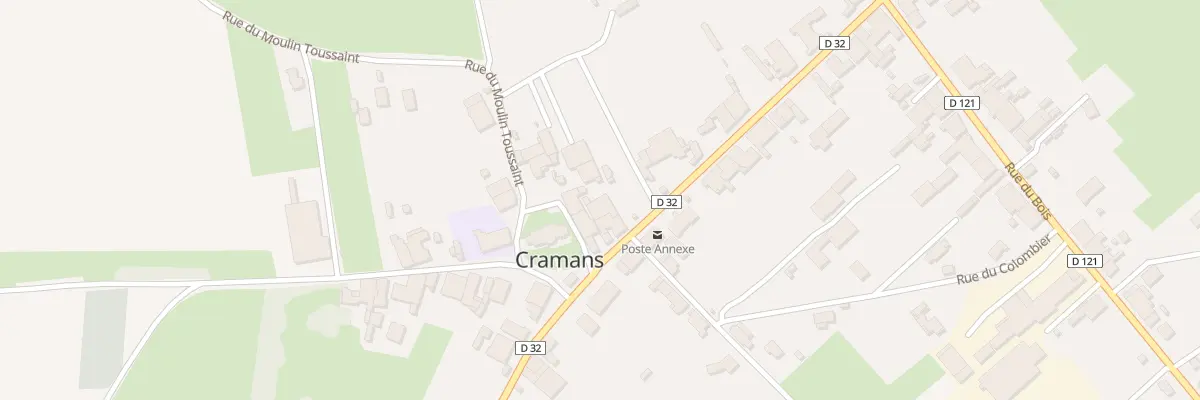 Plan du 50 Grande Rue à Cramans