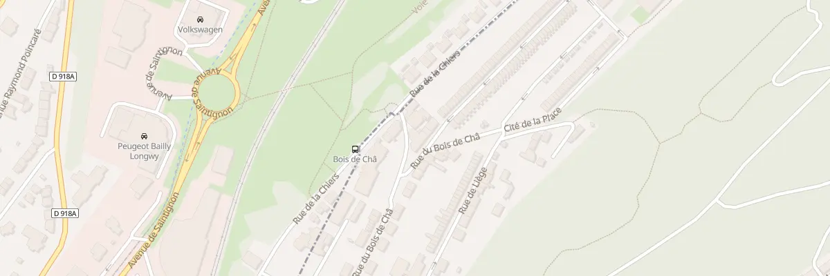 Plan du 102 Rue du Bois de Châ à Herserange