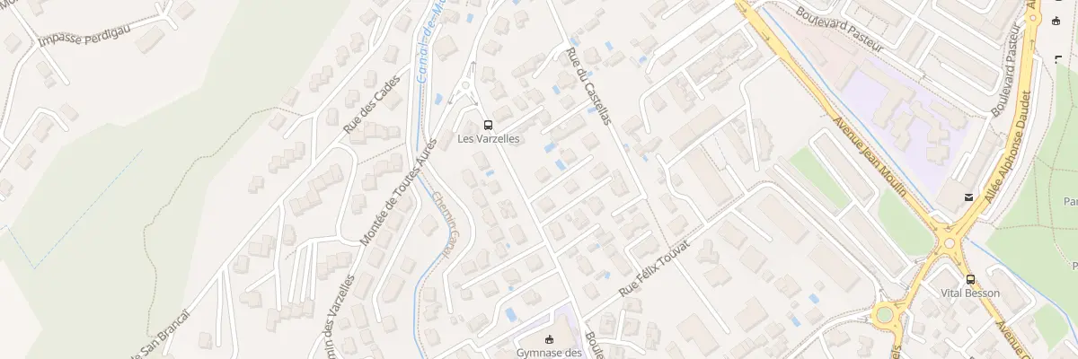 Plan du 9008 Bd des Varzelles à Manosque