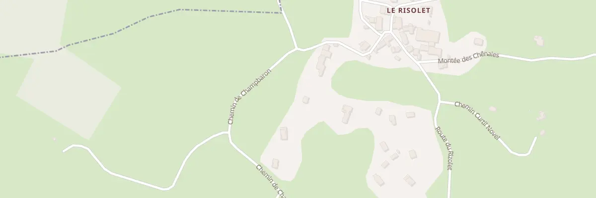 Plan du 5122 Champ Baron à Meyrieux-Trouet