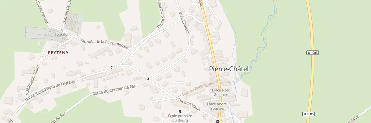 Plan du 17 Voie Charvet à Pierre-Châtel