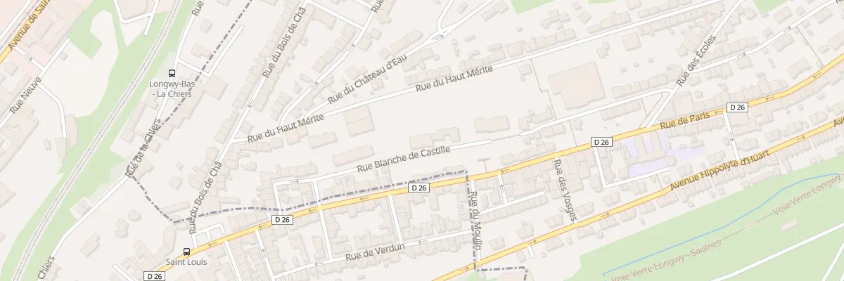 Plan du 23 Rue Blanche de Castille à Herserange