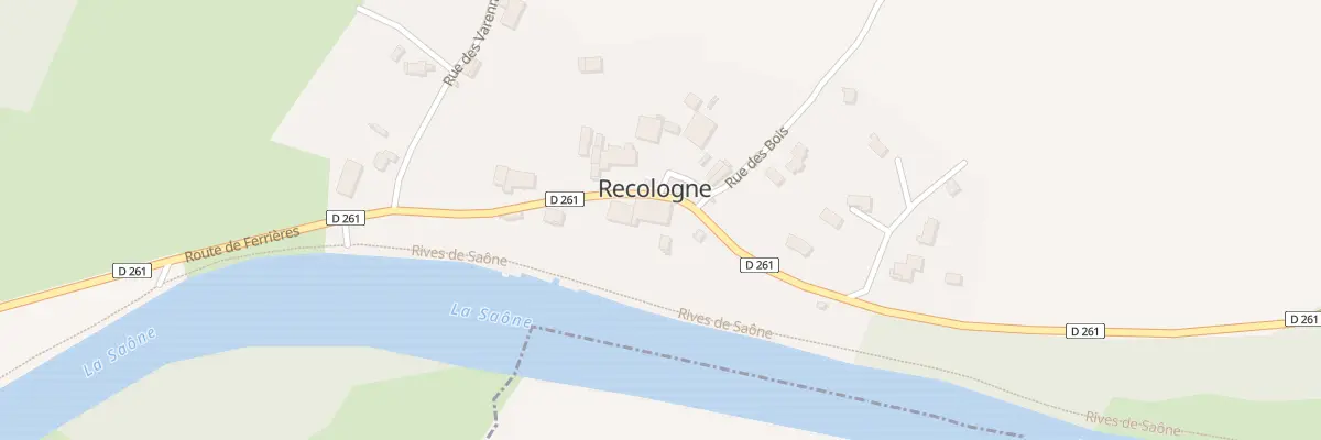 Plan du 6 Rue de Ferrieres à Recologne