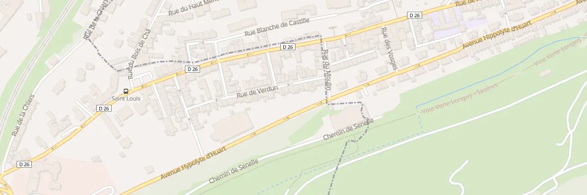 Plan du 30 Rue de Verdun à Longwy
