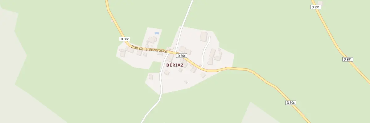 Plan du 18 Rue de la Vezeronce à Injoux-Génissiat