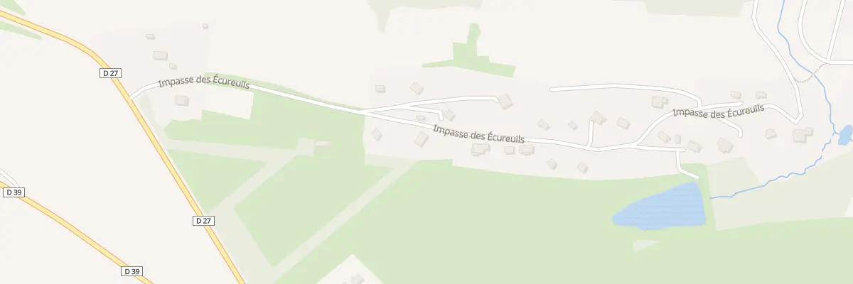 Plan du 322 Imp des Écureuils à Doucier