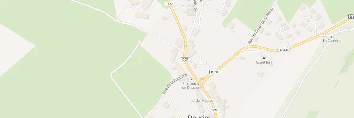 Plan du 1049 Rue des 3 Lacs à Doucier