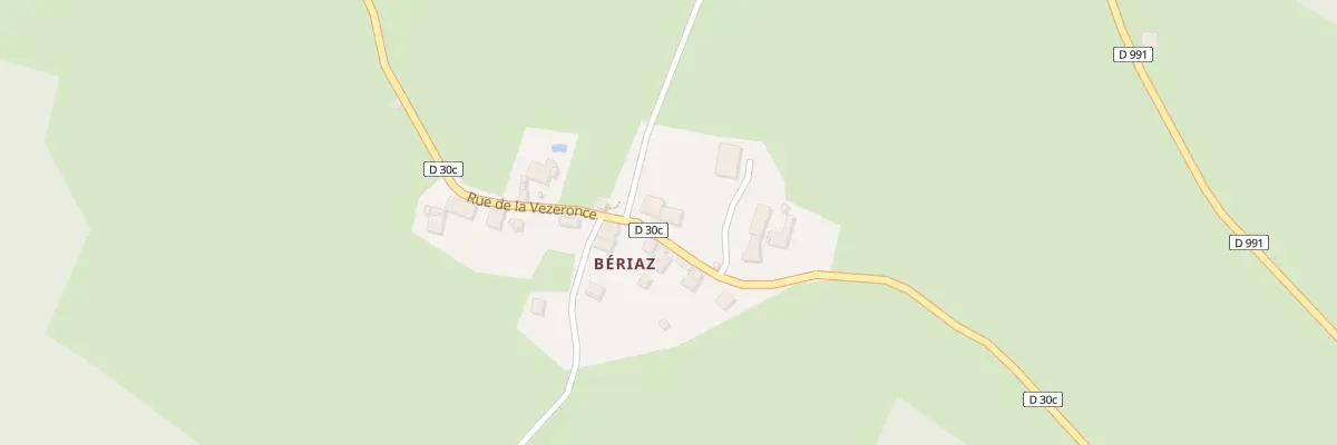 Plan du 15 Rue de la Vezeronce à Injoux-Génissiat