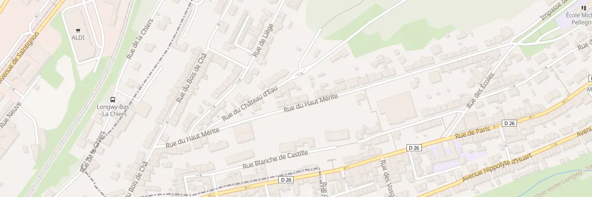 Plan du 23 Rue du Haut Mérite à Herserange