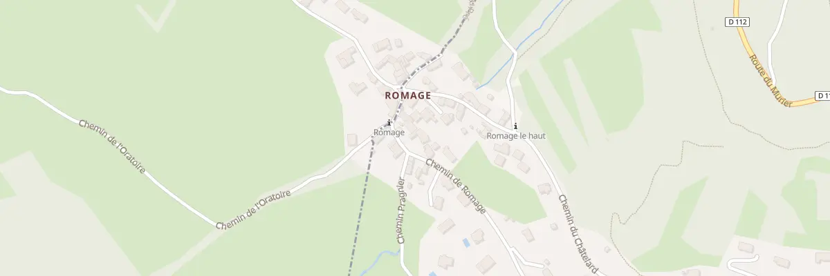 Plan du 1062 Chem de Romage à Herbeys