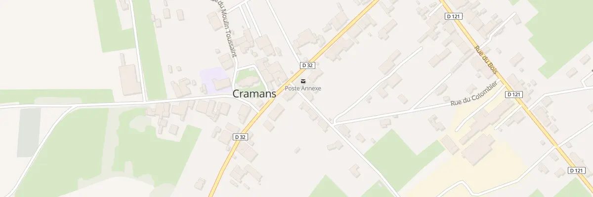 Plan du 67 Grande Rue à Cramans