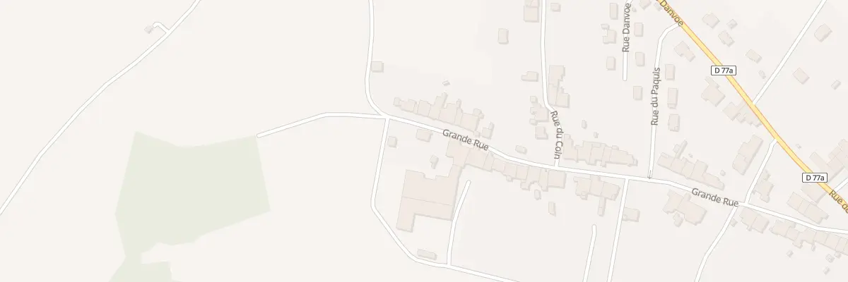 Plan du 29 Gr Grande Rue à Rouvres-la-Chétive