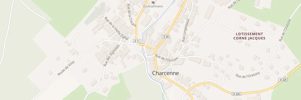 Plan du 4 Rue du Pont à Charcenne