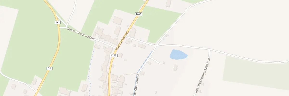Plan du 2 Rte de Cherlieu à Preigney