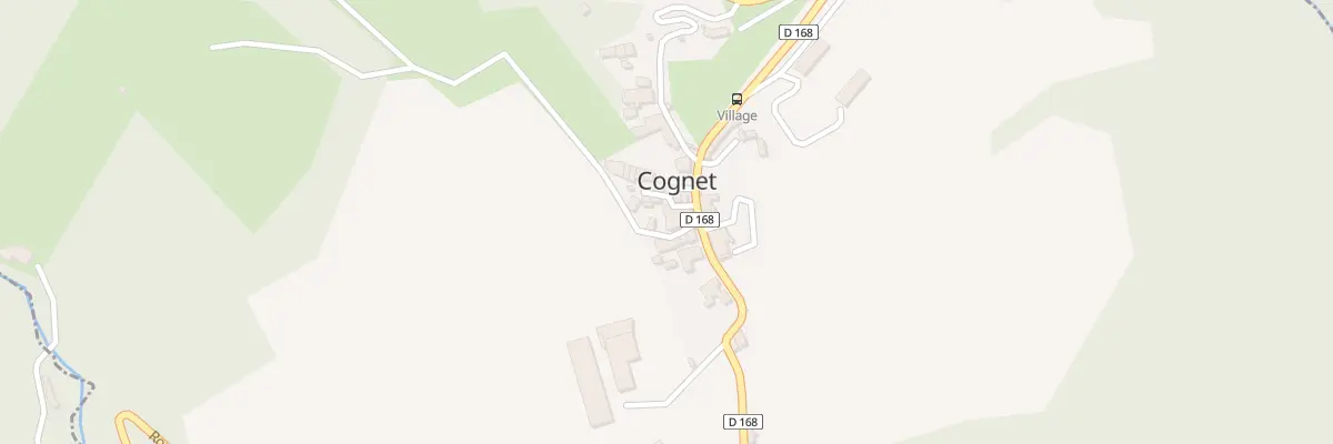 Plan du 9 Rte de Rives à Cognet