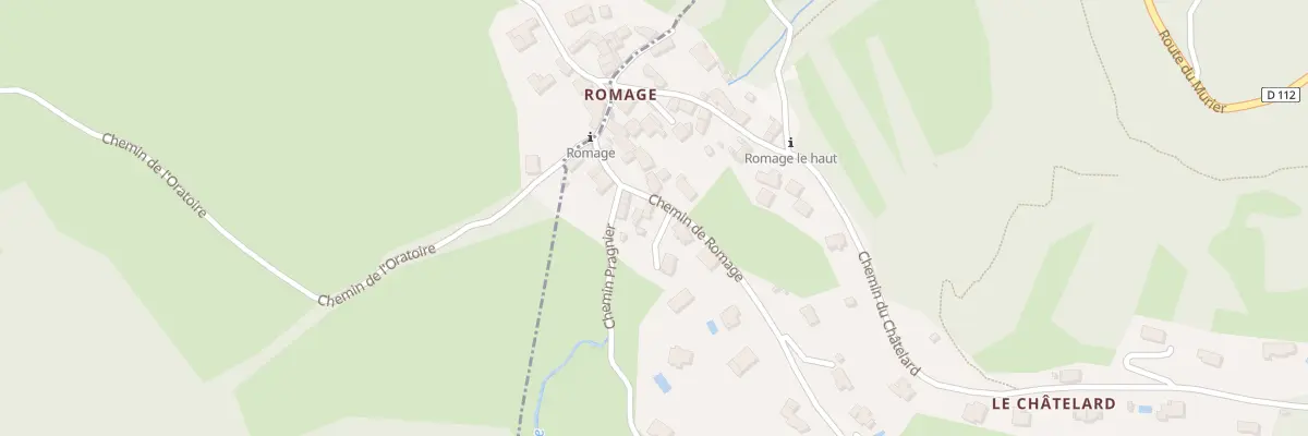 Plan du 1011 Chem de Romage à Herbeys