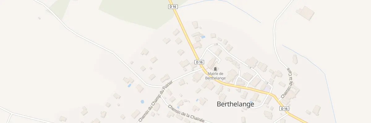 Plan du 39 Rue Principale à Berthelange