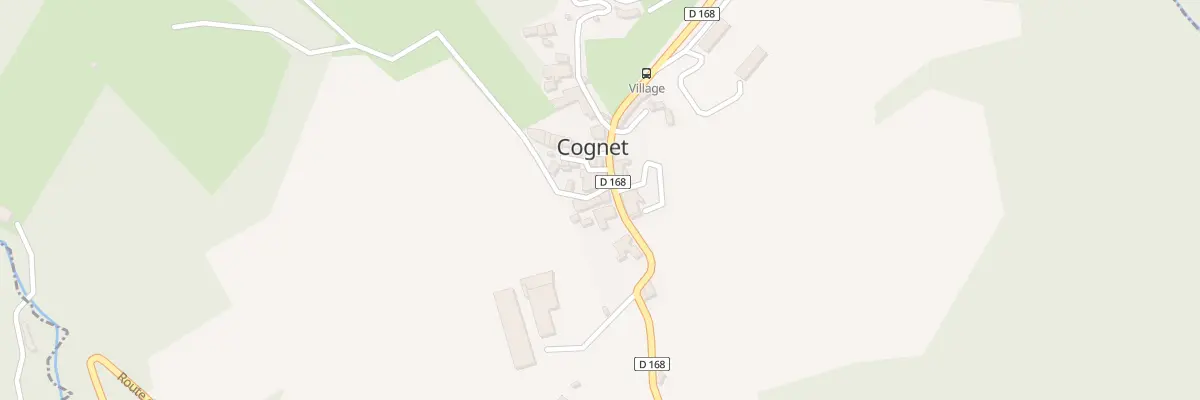 Plan du 11 Rte de Rives à Cognet