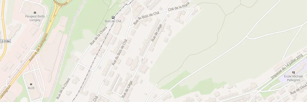 Plan du 72 Rue de Liège à Herserange