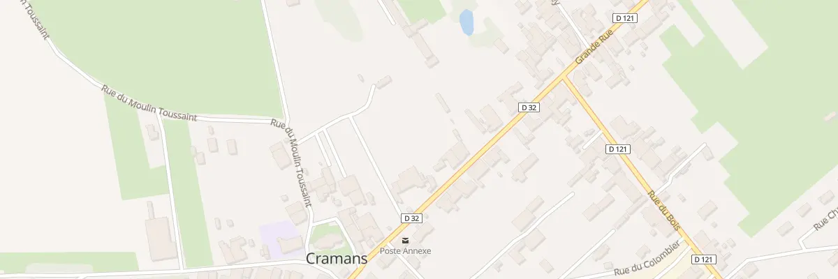 Plan du 44 Grande Rue à Cramans