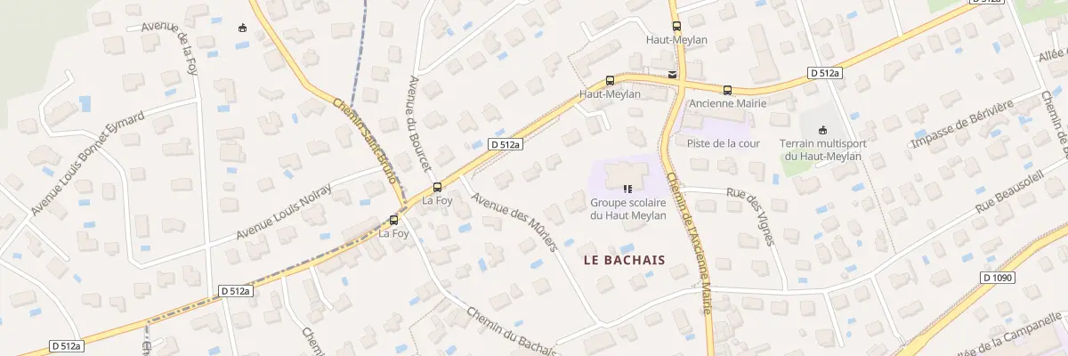 Plan du 22 Av des Mûriers à Meylan