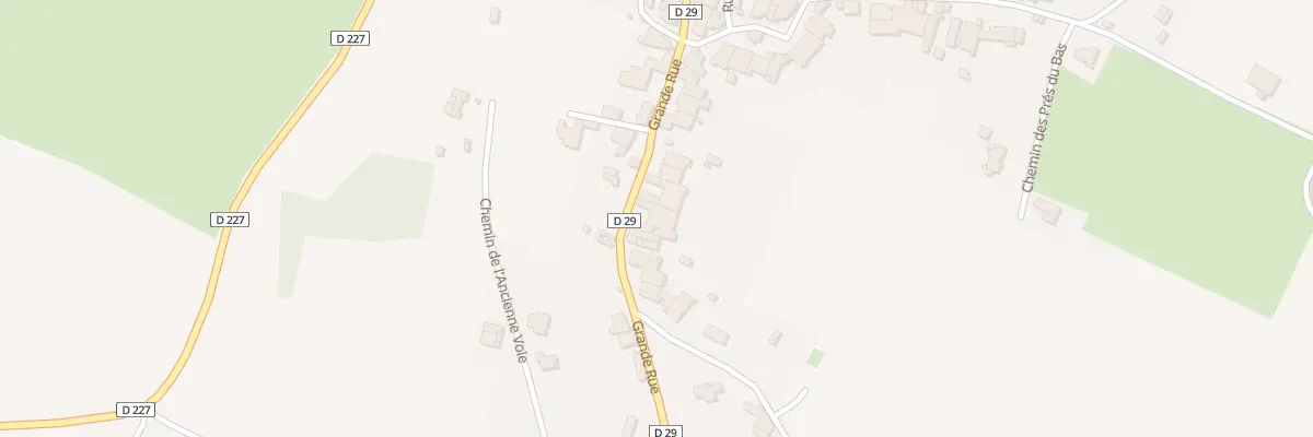 Plan du 14 Gr Grande Rue A Avrigney à Avrigney-Virey