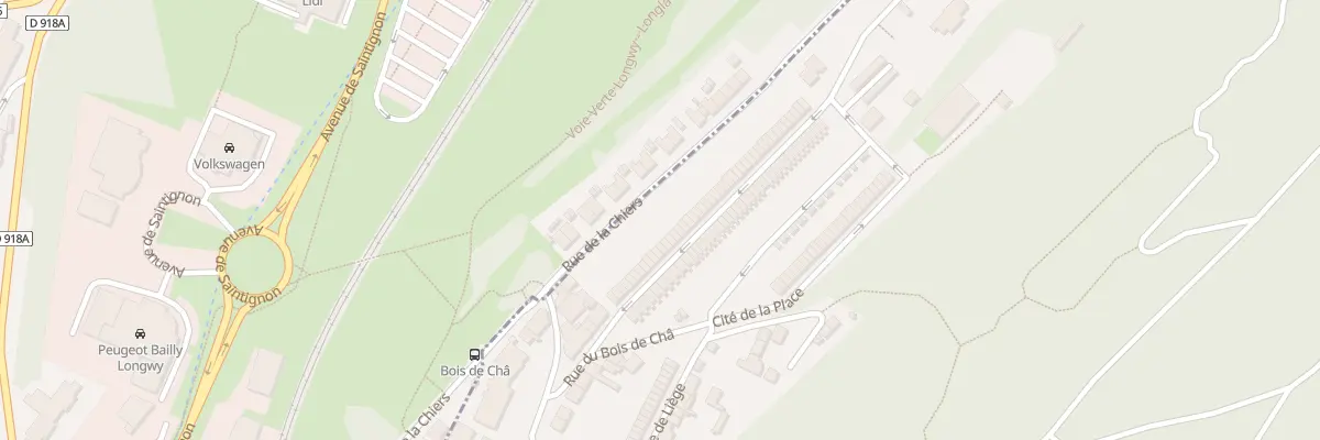Plan du 110 Rue Florentin Tresson à Herserange