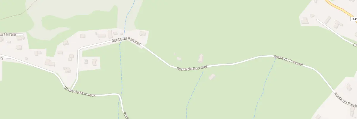 Plan du 538 Rte de Porcinel à Novalaise